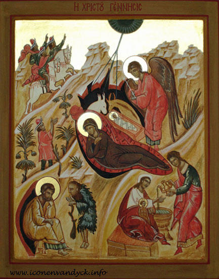 De geboorte van Jezus