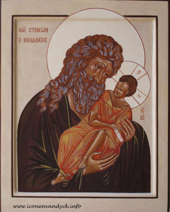de Heilige Simeon de Godsdrager